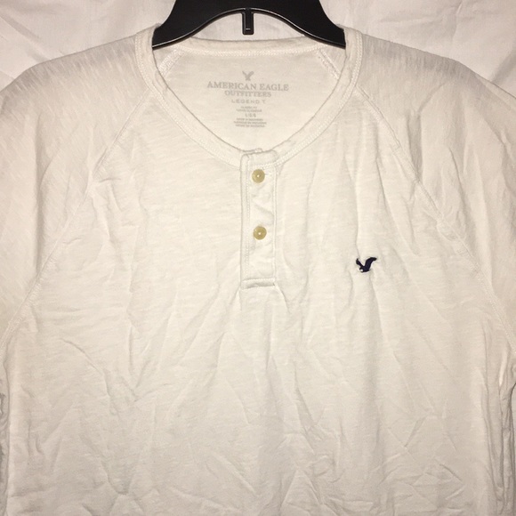 White American Eagle Henley dress shirt - Picture 2 of 3